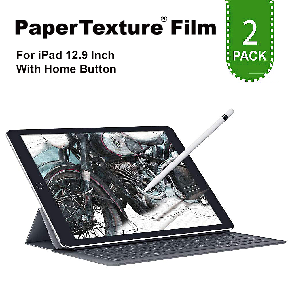 Screen Protector for iPad Pro 12.9 (1st, 2nd Generation, with Home Button) [2 Pack] - Green Onions Supply