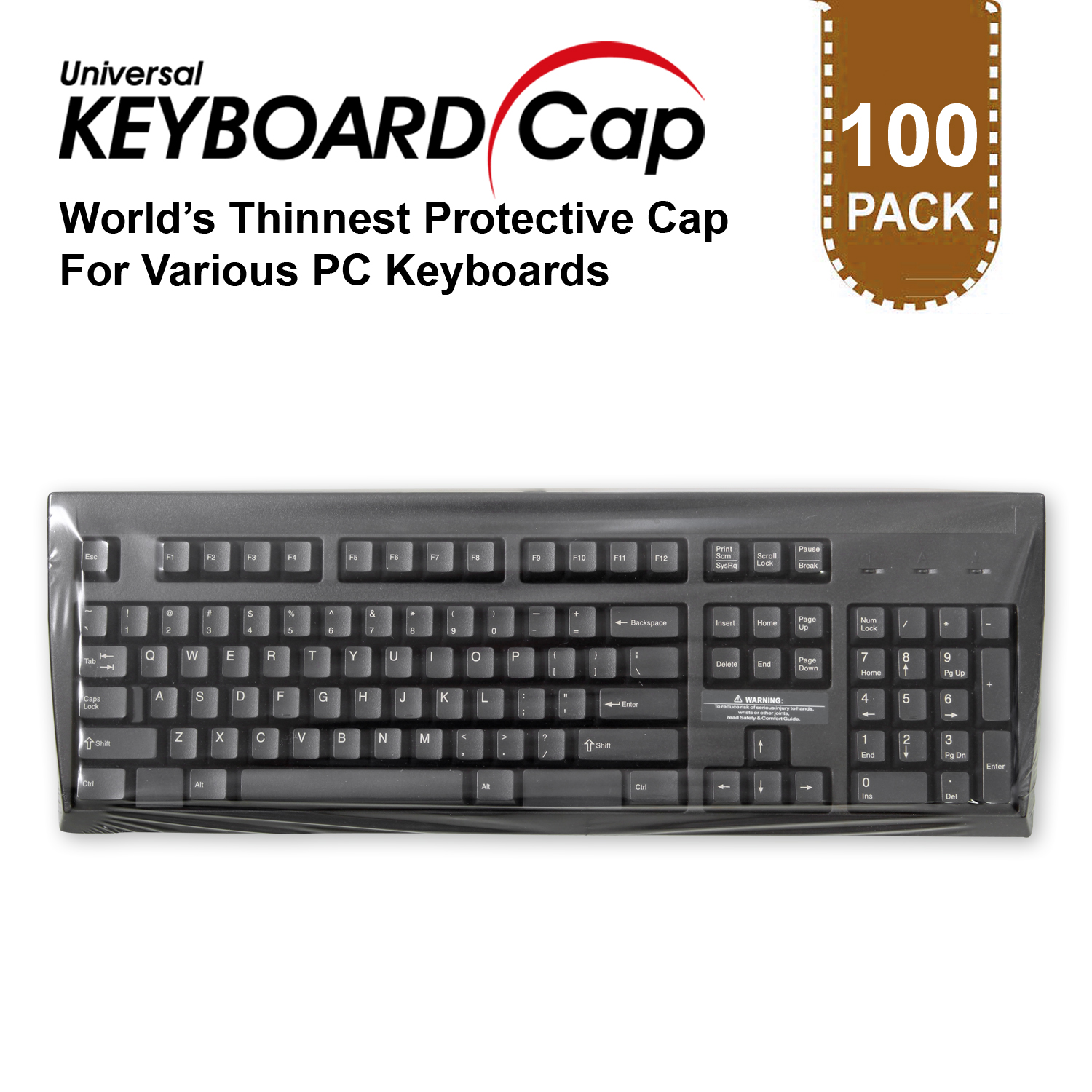 Keyboard cap for company