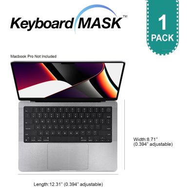 MacBook Pro 14" keyboard cover, KeyboardMask